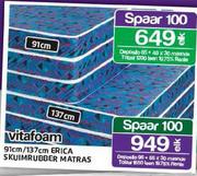 Vitafoam 137Cm Erica Skuimrubber Matras