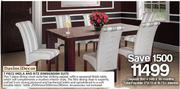 Davinci Decor 7 Piece Imola And Pitz Dining Room Suite