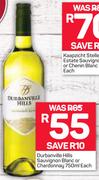 Durbanville Hills Sauvignon Blanc Or Chardonnay-750ml Each