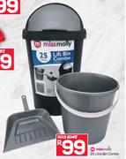 Missmolly 25Ltr Bin Combo