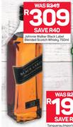 Johnnie Walker Black Label Blended Scotch Whisky-750ml