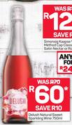 Delush Natural Sweet Sparkling Wine-750ml