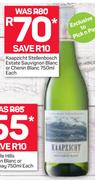 Kaapzicht Stellenbosch Estate Sauvignon Blanc Or Chenin Blanc-750ml Each