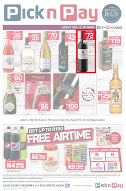 Pick n Pay Western Cape  : Unbeatable Savings (21 Jan - 27 Jan 2019), page 8