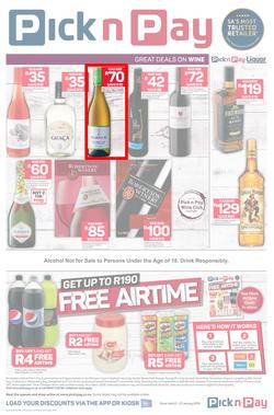 Pick n Pay Western Cape  : Unbeatable Savings (21 Jan - 27 Jan 2019), page 8