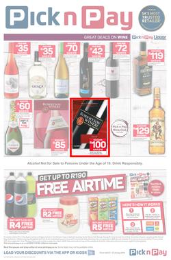 Pick n Pay Western Cape  : Unbeatable Savings (21 Jan - 27 Jan 2019), page 8