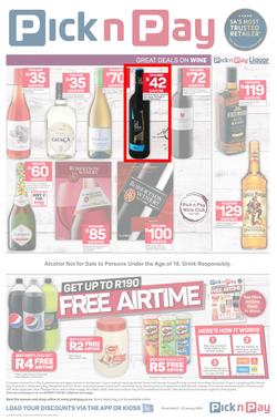 Pick n Pay Western Cape  : Unbeatable Savings (21 Jan - 27 Jan 2019), page 8