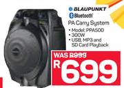 Blaupunkt Bluetooth PA Carry System PPA500