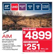 Aim 49"(124cm) UHD Smart LED TV CZ1749