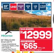 Hisense 65"(165cm) UHD Smart LED TV 65A6100UW