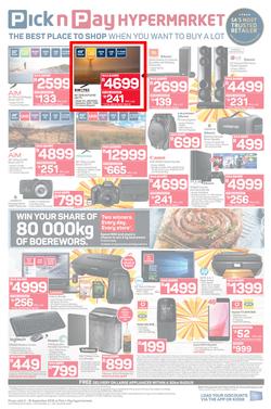 Pick n Pay Hyper : Sizzling Summer Savings (03 Sep - 16 Sep 2018), page 8