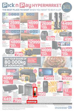 Pick n Pay Hyper : Sizzling Summer Savings (03 Sep - 16 Sep 2018), page 8