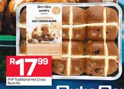 PnP Traditional Hot Cross Buns-6s