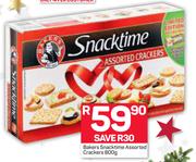 Bakers Snack Time Assorted Crackers-800g