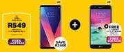 LG V30+-On MTN Made For Me M With Free LG K10 2017-On My MTNChoice Flexi R110