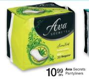 Ava Secrets Pantyliners-20's