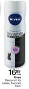 Nivea Deodorant For Ladies-150ml