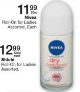Nivea Roll-On For Ladies-50ml