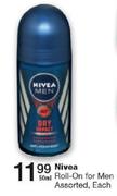 Nivea Roll-On For Men-50ml