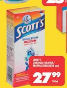 Scott's Original/Orange/Tropical Emulsion-100ml