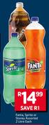 Fanta/Sprite Or Stoney-2Ltr Each