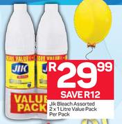 Jik Bleach-2x1Ltr Value Pack Per Pack