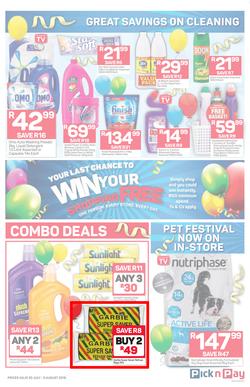 Pick n Pay : Birthday Deals (30 Jul - 05 Aug 2018), page 9
