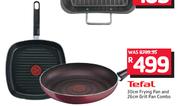 Tefal 30cm Frying Pan And 26cm Grill Pan Combo