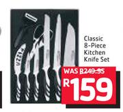 Classic 8-Piece Kitchen Knife Set