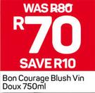 Bon Courage Blush Vin Doux-750ml