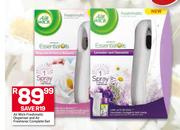 Air Wick Freshmatic Dispenser And Air Freshener Complete Set