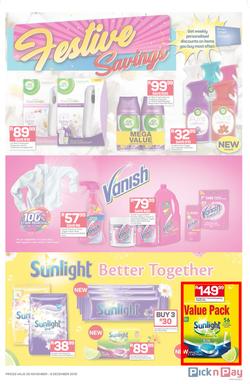Pick n Pay Eastern Cape : Smart Shoppers Pay Less (25 Nov - 08 Dec 2019), page 9