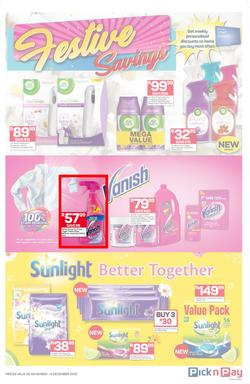 Pick n Pay Eastern Cape : Smart Shoppers Pay Less (25 Nov - 08 Dec 2019), page 9