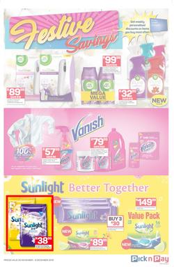 Pick n Pay Eastern Cape : Smart Shoppers Pay Less (25 Nov - 08 Dec 2019), page 9