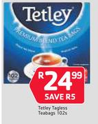 Tetley Tagless Teabags 102s