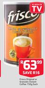 Frisco Original Or Granules Instant Coffee-750g Each