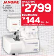 Janome 4 Thread Overlocker 8002D