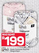 Queen Comforter Assorted Designs-Each