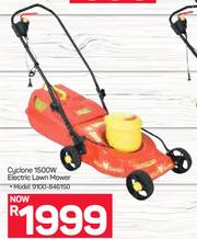 Wolf 1500w lawn mower cheap