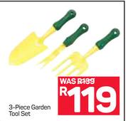 Lasher 3 Piece Garden Tool Set