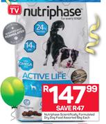 Nutriphase Scientifically Formulated Dry Dog Food Assorted-6Kg Each