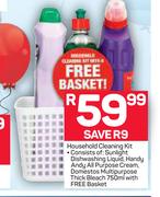 Household Cleaning Kit