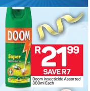 Doom Insecticide Assorted-300ml Each