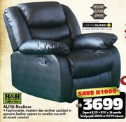 H&H Collection Aliya Recliner