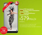 Huawei P20 Smartphone  + Huawei B618 Router-On Smart S
