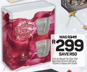 Chivas Regal 12-Year-Old Blended Scotch Whisky-750ml/2-Glass Gift Pack