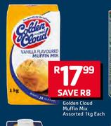 Golden Cloud Muffin Mix Assorted-1Kg