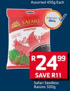 Safari Seedless Raisins-500g