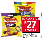 Maynardsb Gums Or Jellies Assorted-2 X 125g