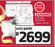 Janome 4 Thread Overlocker 8002D